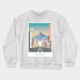 Vintage Las Vegas Skyline Crewneck Sweatshirt